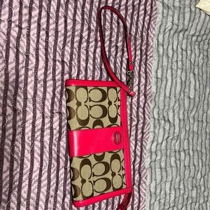 Coach wristlet